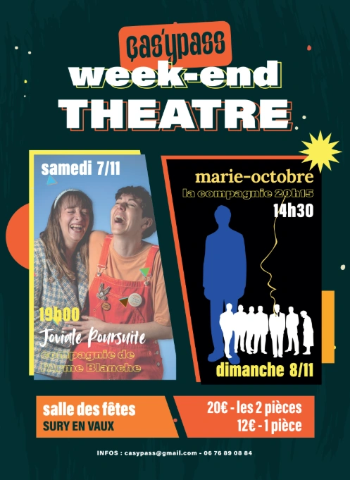 [Théâtre] Joviale Poursuite