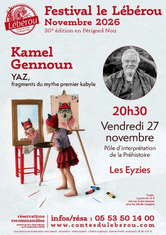 Festival Le Lébérou - YAZ - fragments du Mythe premier Kabyle (Kamel Guennoun)