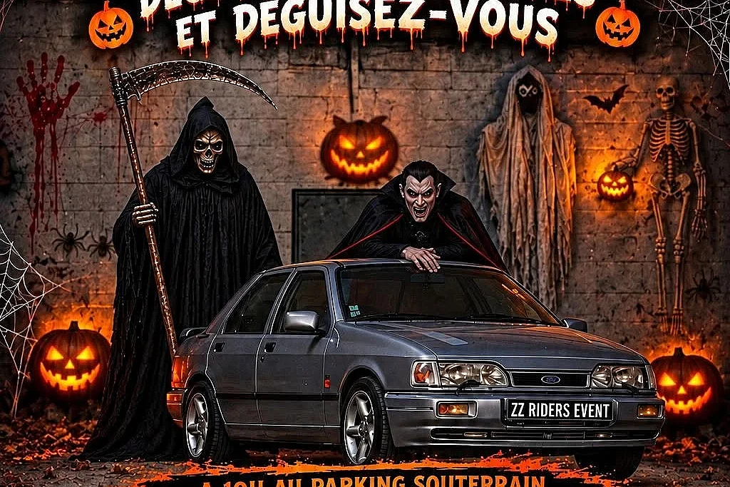 Balade en voiture spéciale Halloween