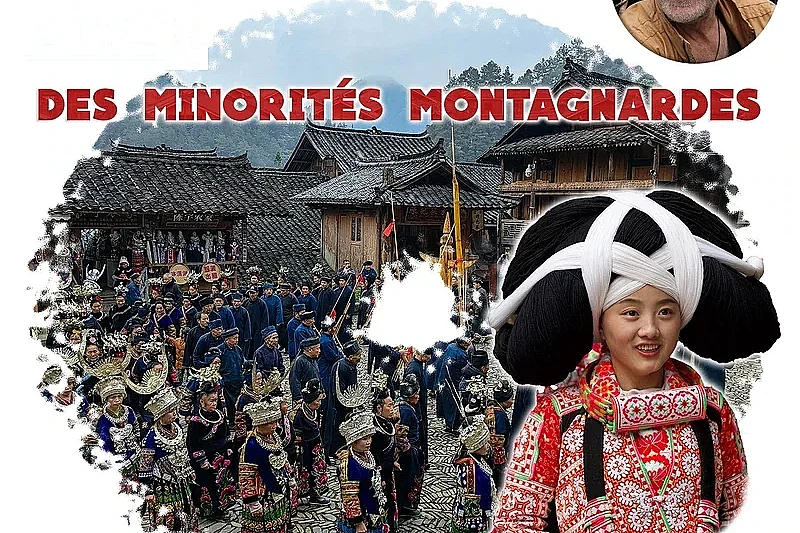 Ciné conférence exploration voyage : TRIANGLE D'OR Les minorités montagnardes - les Humanités arc-en-ciel