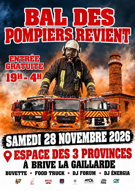 Bal des pompiers revient (Espace des trois provinces)
