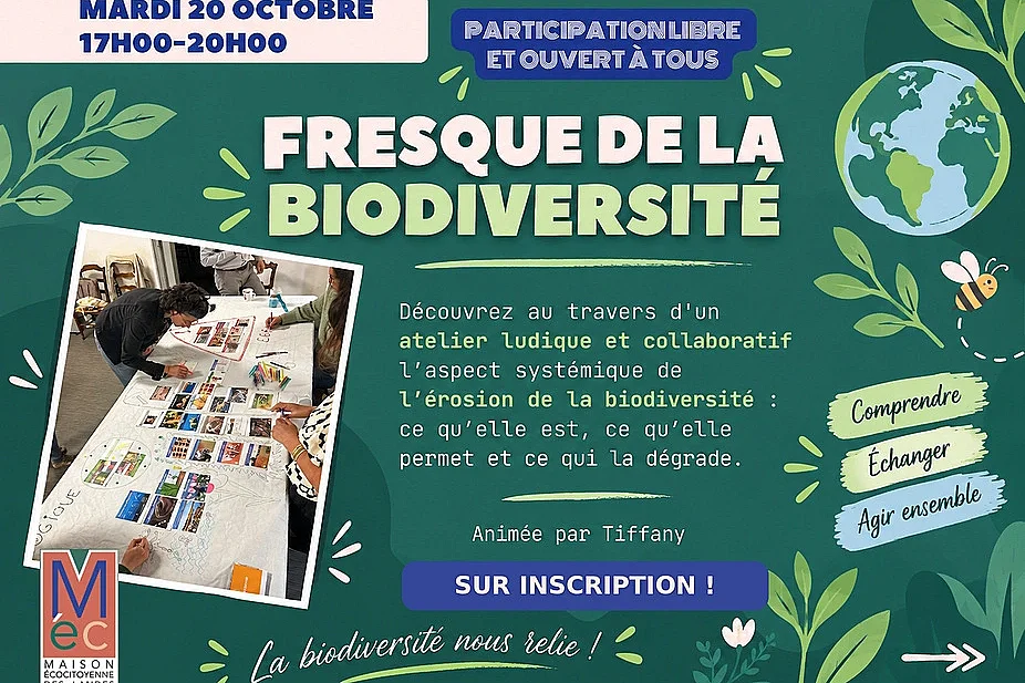 Fresque de la biodiversité