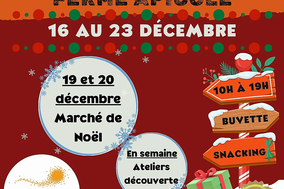 Marché de Noël à la Ferme chez Entre Terre et Miel