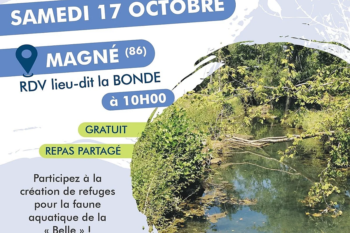 Chantir participatif : Redonnons vie à la rivière !