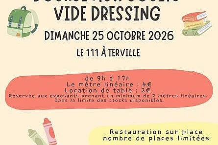 Bourse aux jouets et vide-dressing