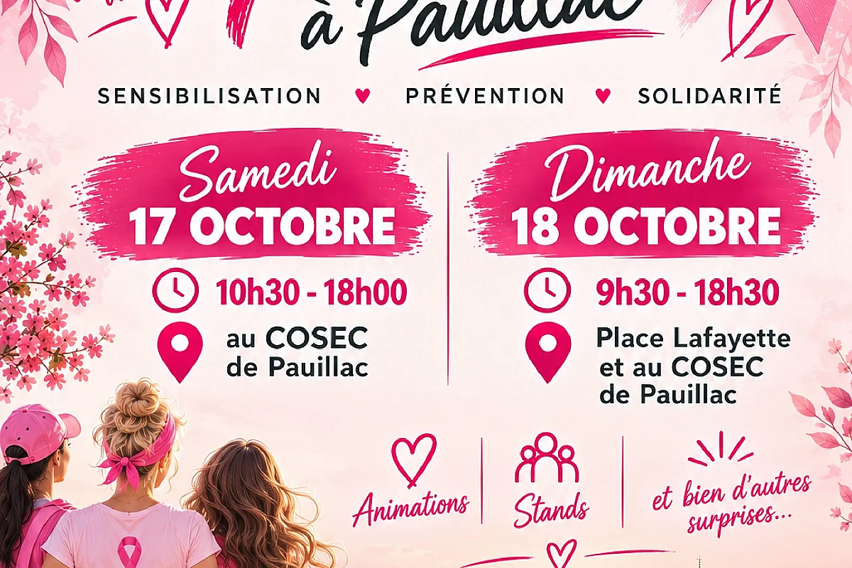 Octobre Rose 2026 à Pauillac