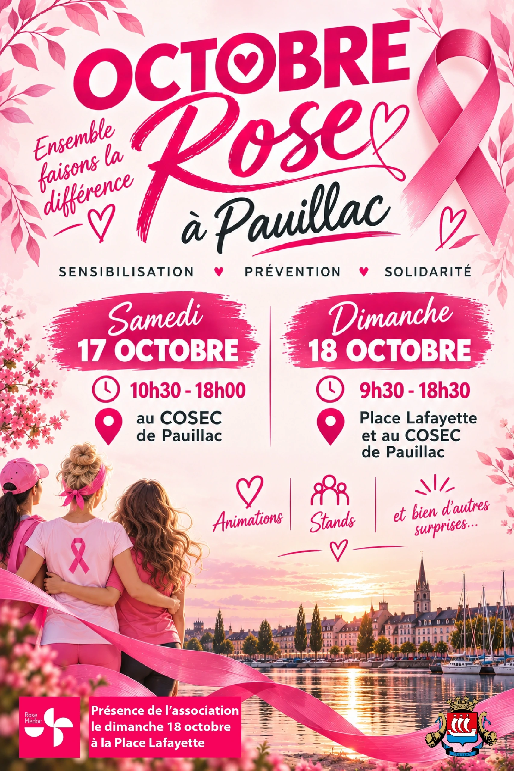 Octobre Rose 2026 à Pauillac