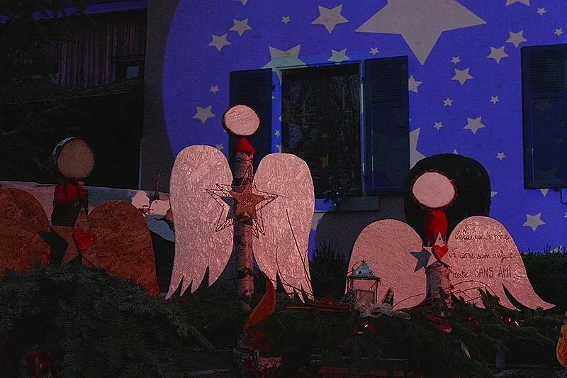 Inauguration du chemin des anges