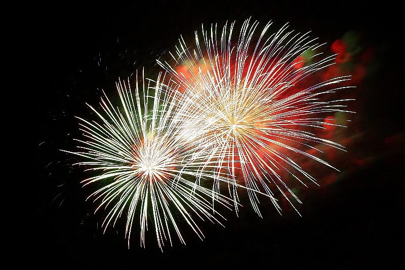 Téléthon et feu d'artifice