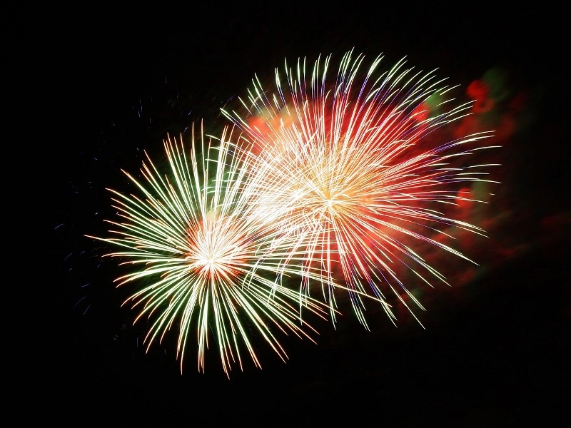 Téléthon et feu d'artifice