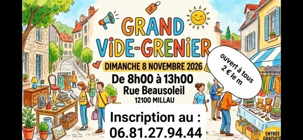 Vide grenier rue Beau Soleil