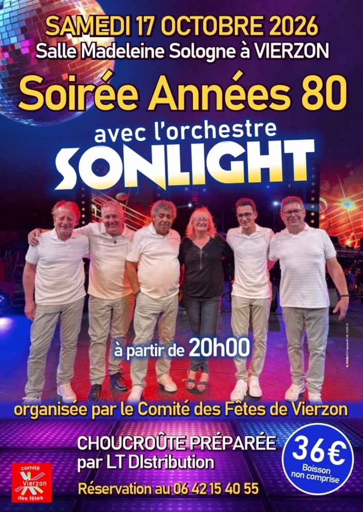 Soirée Années 80