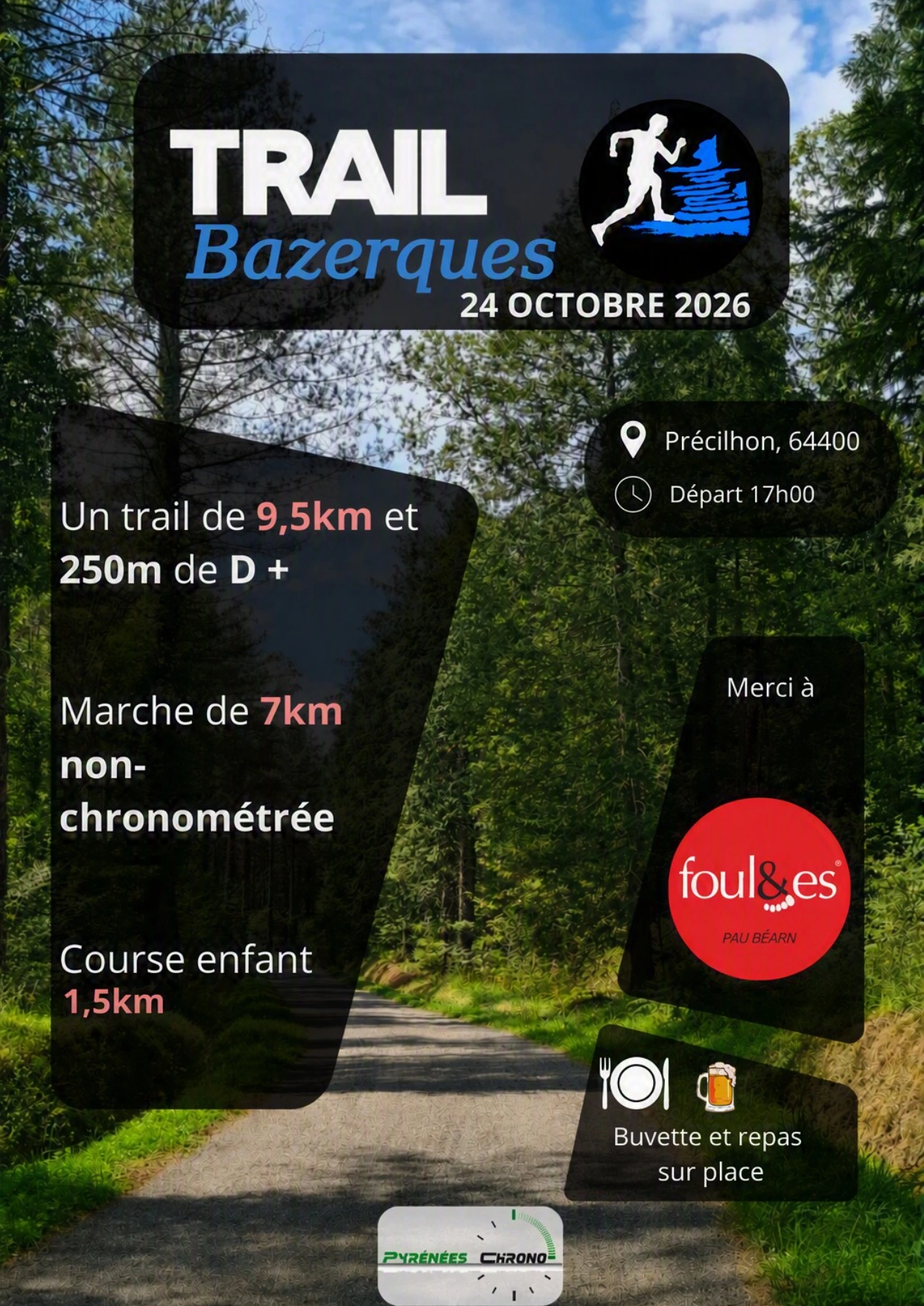 Trail du Château de Bazerques