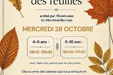 Ateliers Mon herbier des feuilles