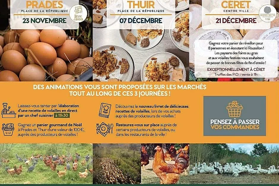 FOIRE AU GRAS ET AUX VOLAILLES FESTIVES
