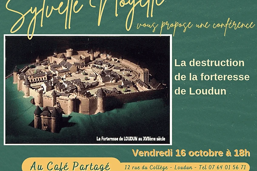 La destruction de la forteresse de Loudun
