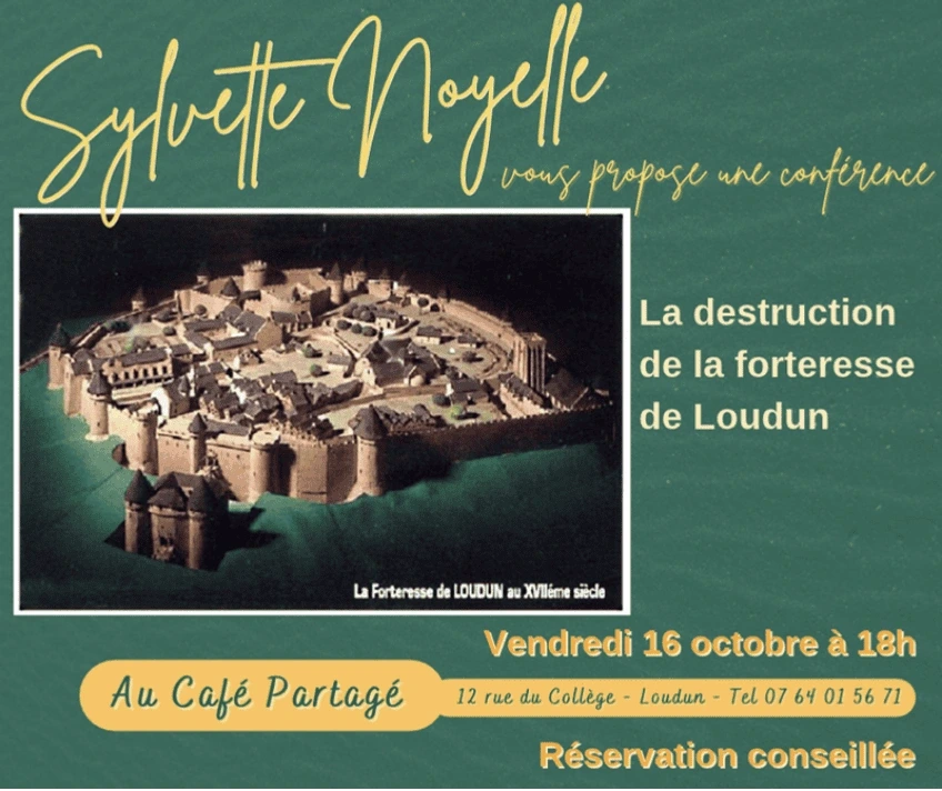 La destruction de la forteresse de Loudun