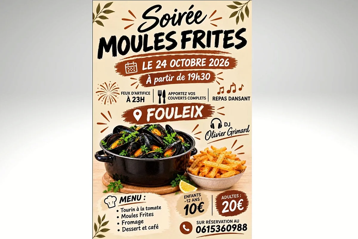 Soirée moules frites
