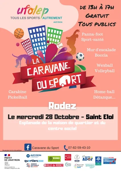 Caravane du sport - St Eloi - RODEZ