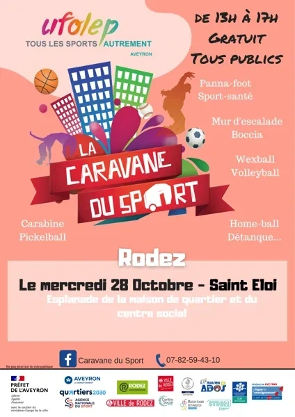 Caravane du sport - St Eloi - RODEZ