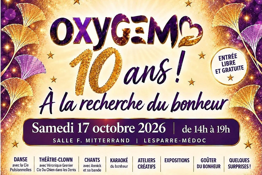 OXYGEM a 10 ans : « À la recherche du bonheur »