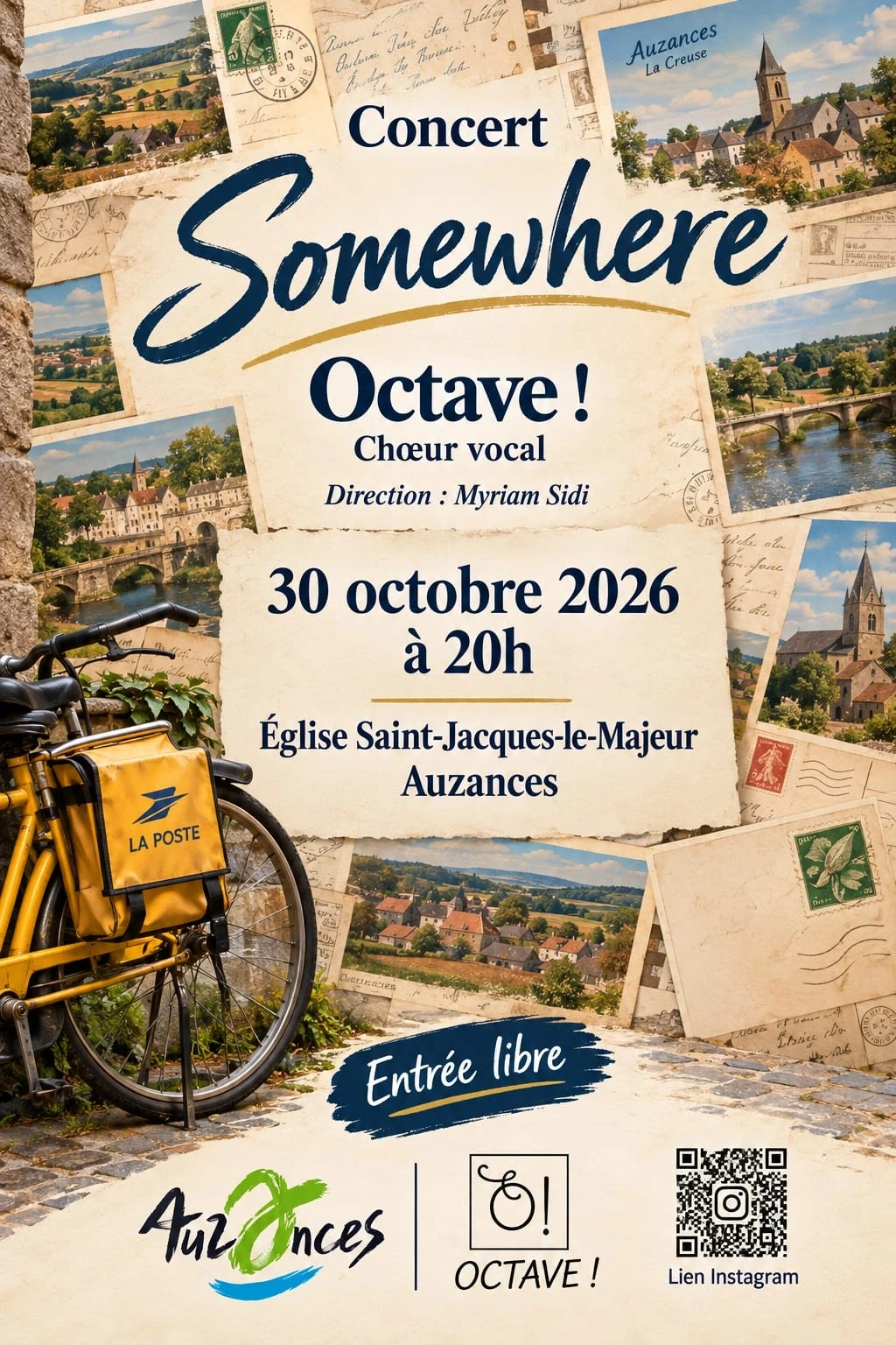 Concert Somewhere par Octave (choeur vocal)