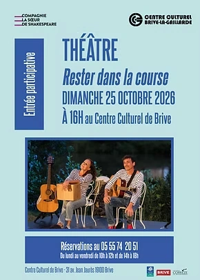 Théâtre: Rester dans la course (Centre culturel)