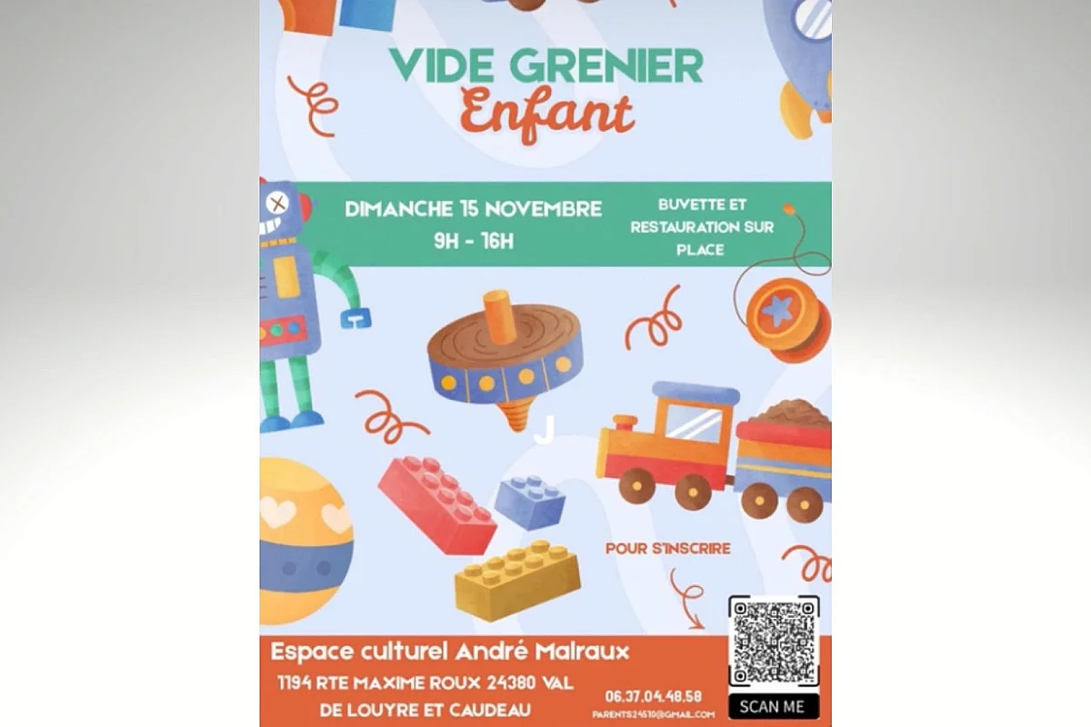 Vide-grenier enfant