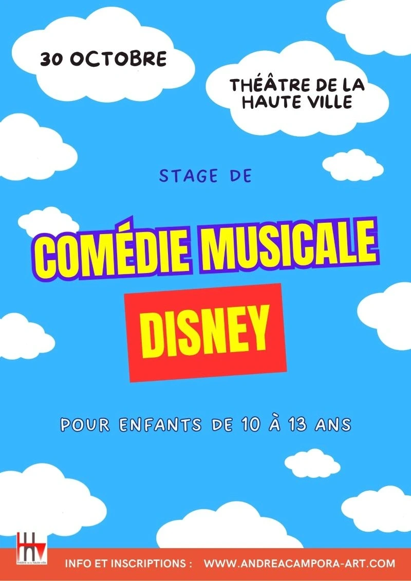 Stage de comédie musicale pour enfants : DISNEY
