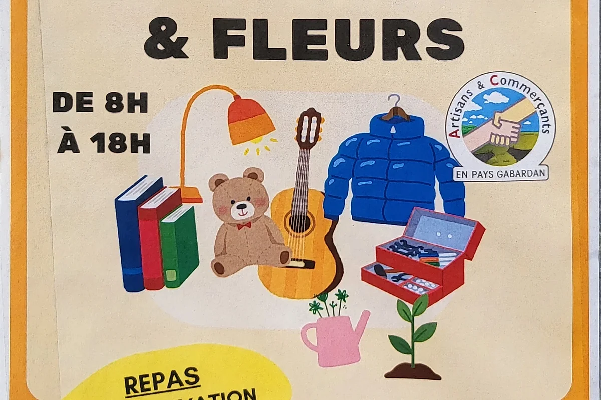 Vide Grenier et Marché aux fleurs