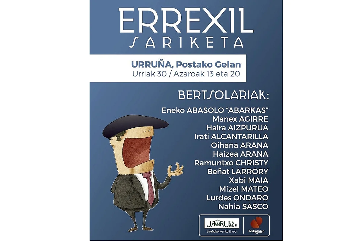 Championnat de bertso en hommage à Errexil
