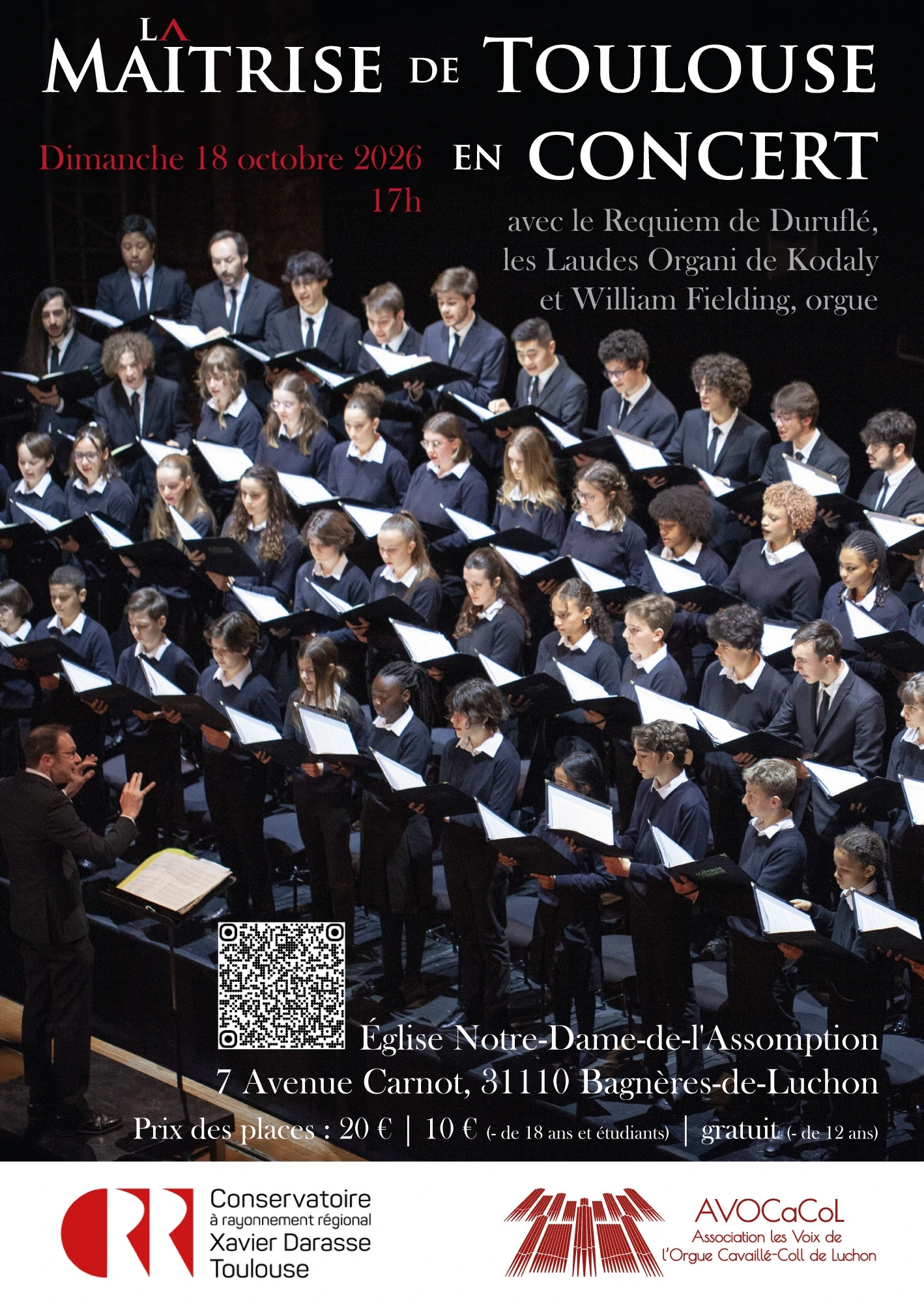 CONCERT DE LA MAÎTRISE DE TOULOUSE