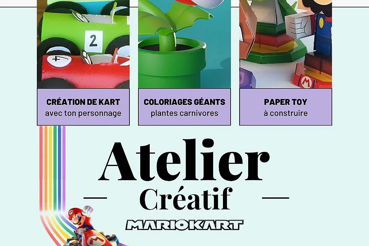 ATELIER DÉCORATION MARIO KART