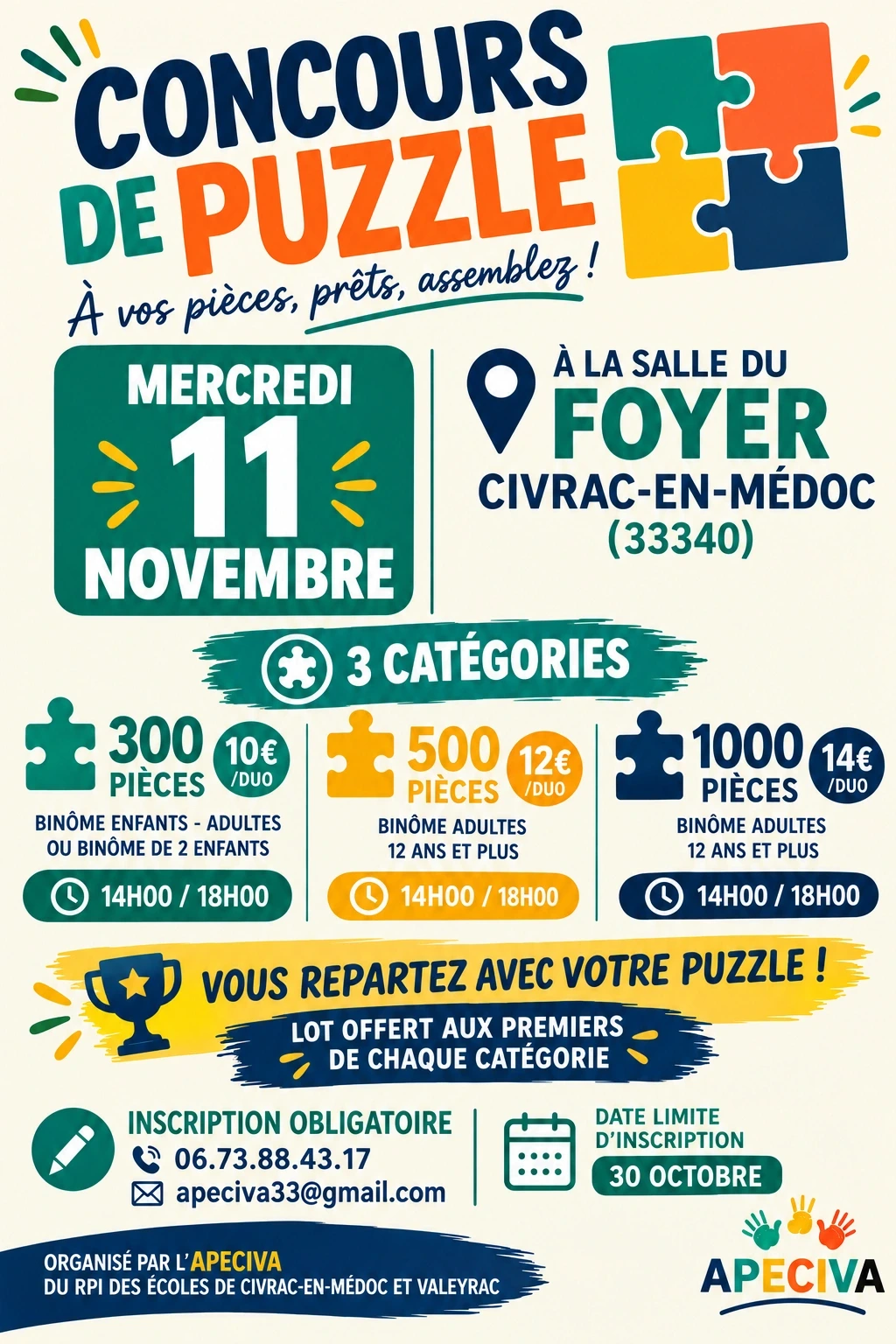 Concours de Puzzle