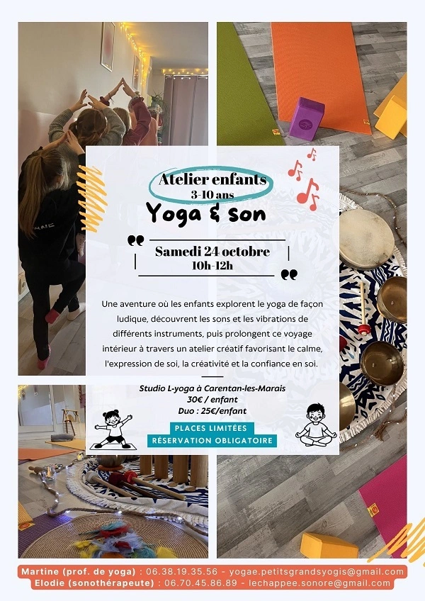 Atelier enfants : Yoga & son