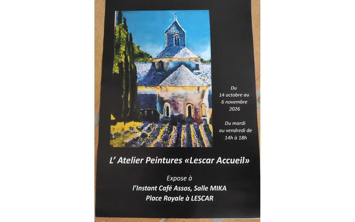 Exposition de peintures