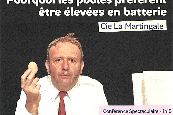 Conférence spectaculaire : Pourquoi les poules préfèrent être élevées en batterie