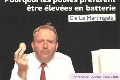 Conférence spectaculaire : Pourquoi les poules préfèrent être élevées en batterie