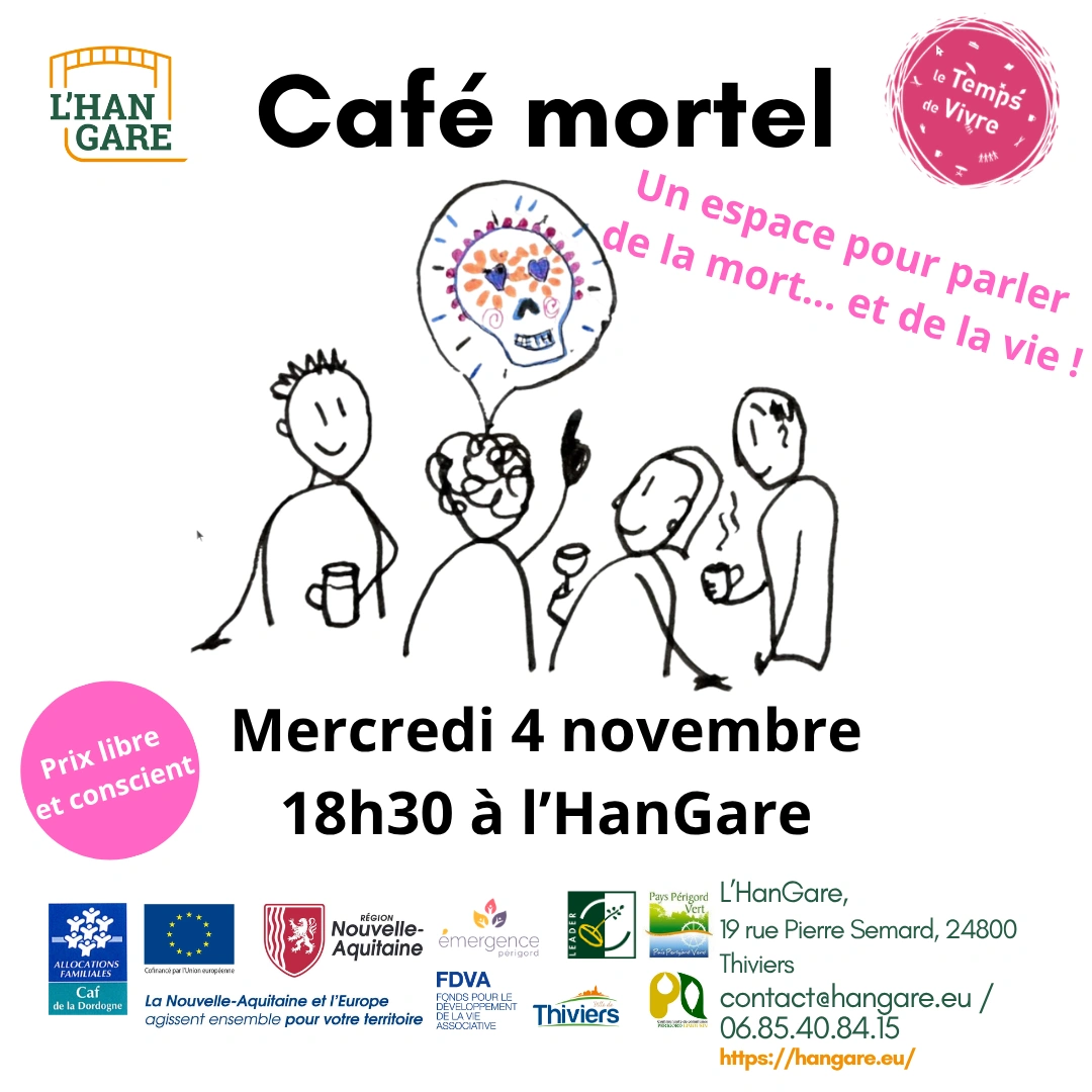 Café Mortel avec le temps de vivre