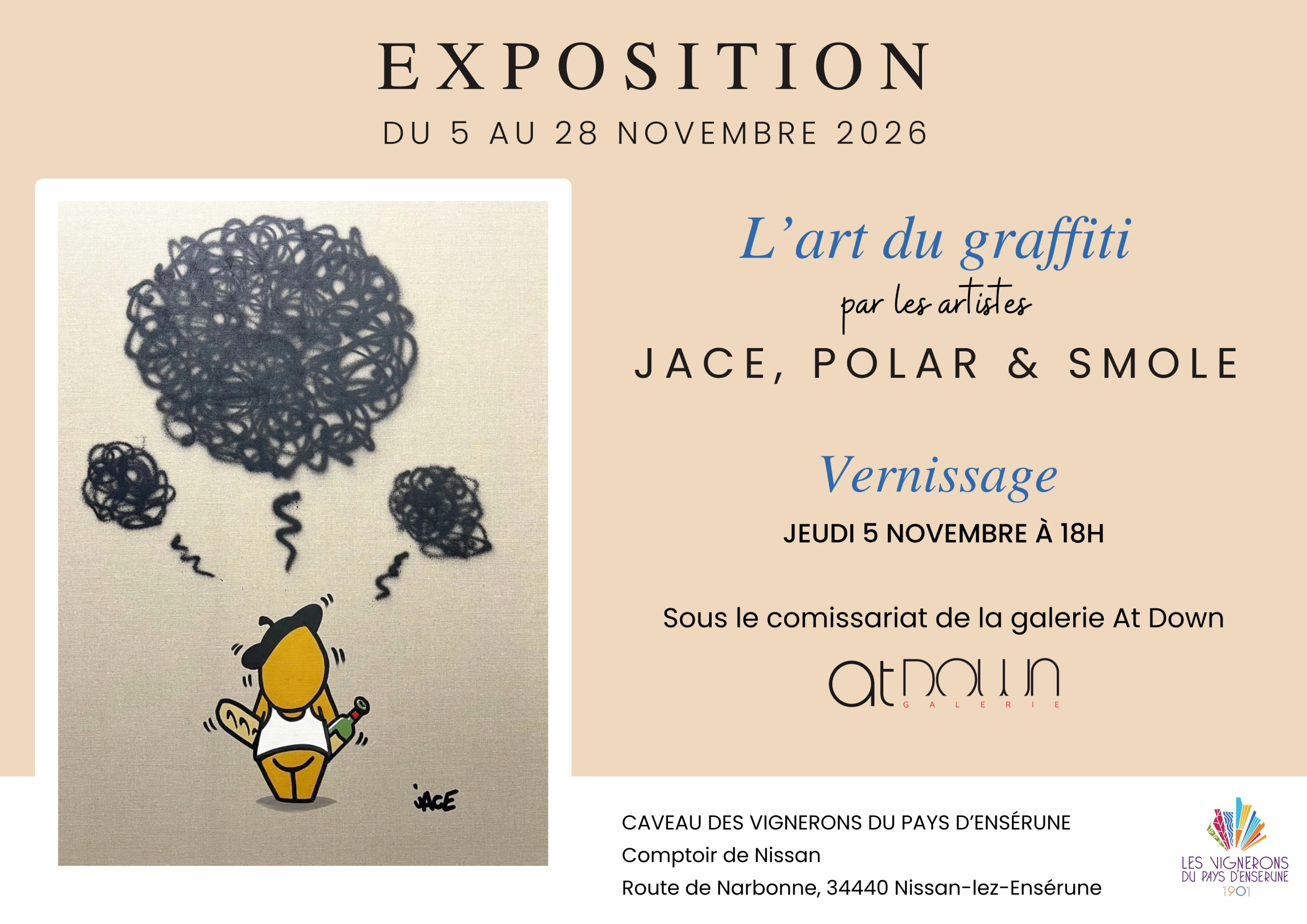 VERNISSAGE EXPOSITION L'ART DU GRAFFITI