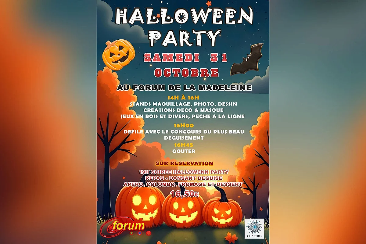 Halloween Party 2026 à Chartres