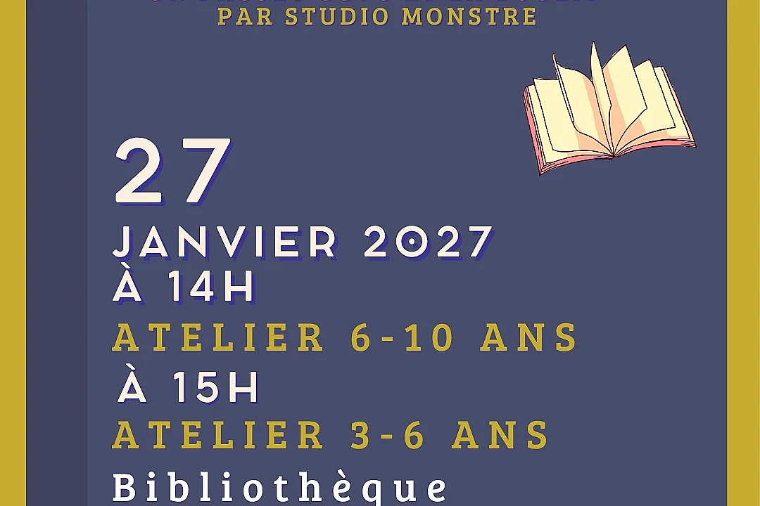 Mon livre : un parcours entre ateliers et spectacle pour les 3-10 ans