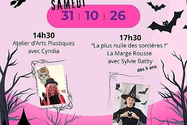 Halloween - Atelier & Spectacle de lectures théâtralisées !