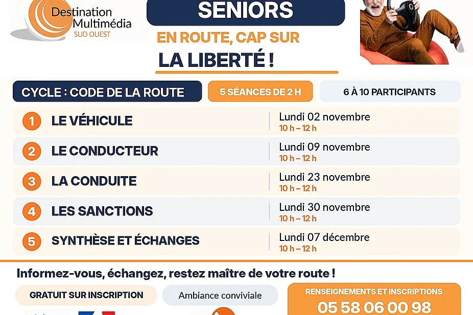 En route, cap sur la liberté