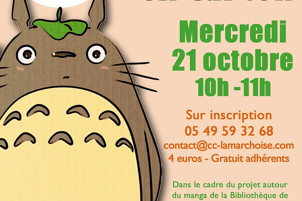 Fabrique ton Totoro en carton