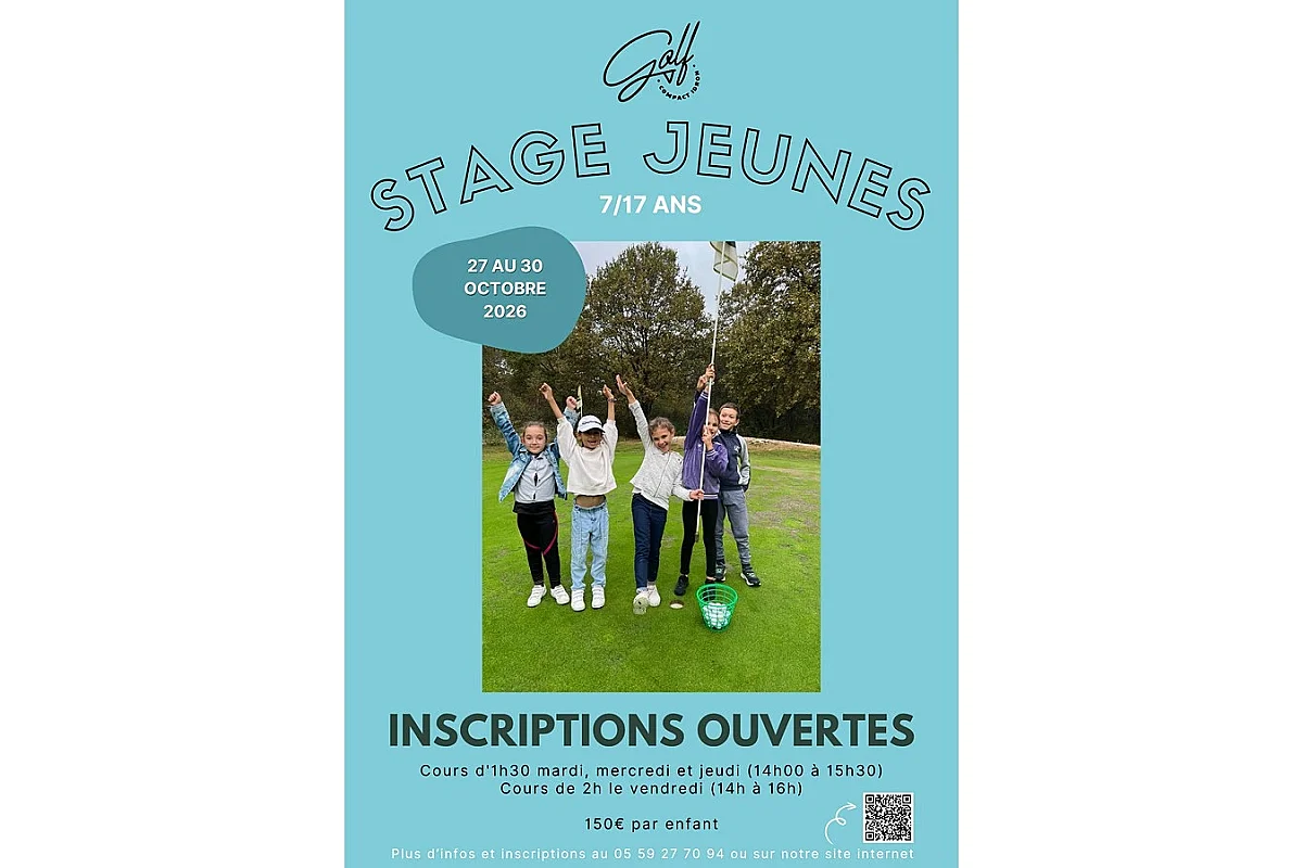 Stages jeunes golf