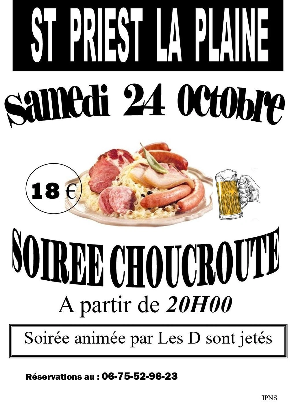 Soirée Choucroute