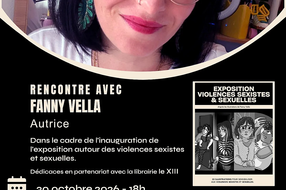 Rencontre avec Fanny Vella, inauguration de l'exposition