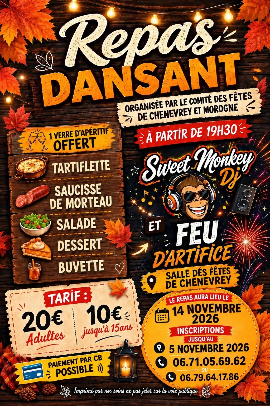 Repas dansant