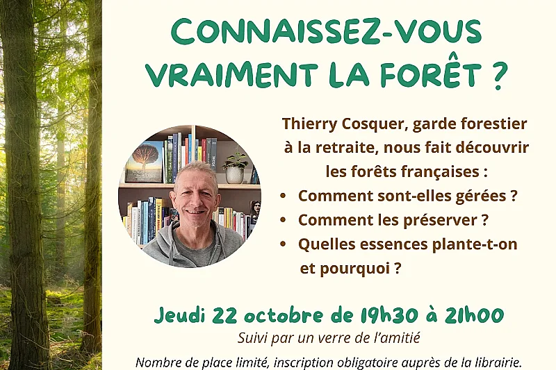 Conférence : Connaissez-vous vraiment la forêt ?
